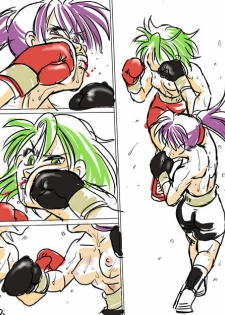 Girl vs Girl Boxing Match 4 by Taiji [CATFIGHT] - page 8