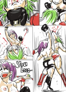 Girl vs Girl Boxing Match 4 by Taiji [CATFIGHT] - page 9