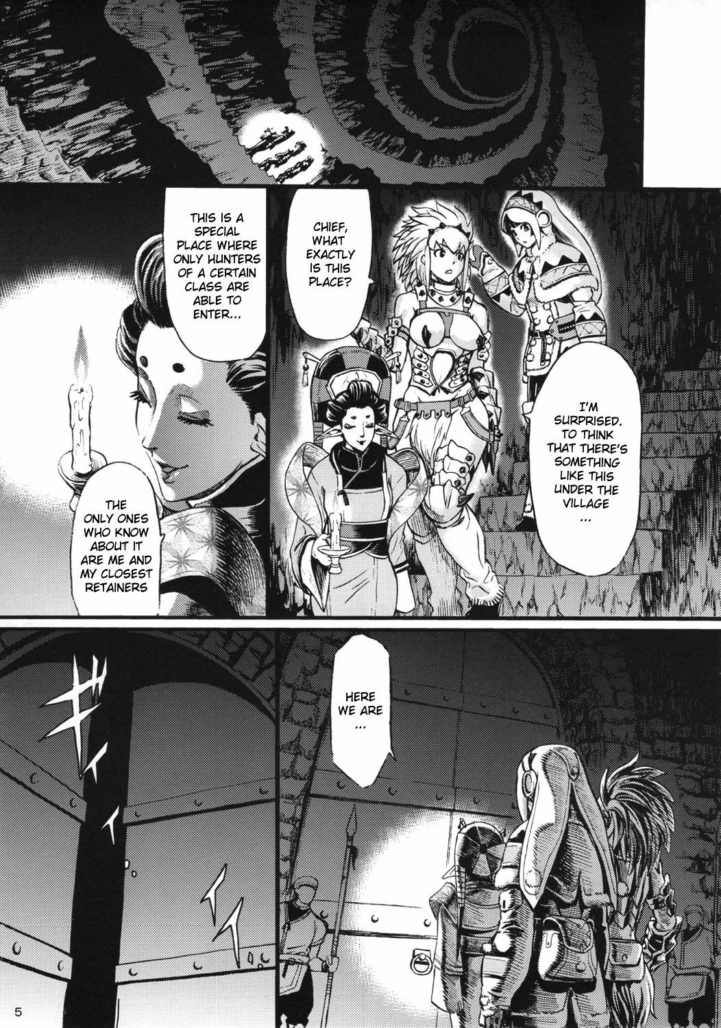 (C80) [Aodouhu (Neromashin)] Hunter farm (Monster Hunter) (English) page 6 full