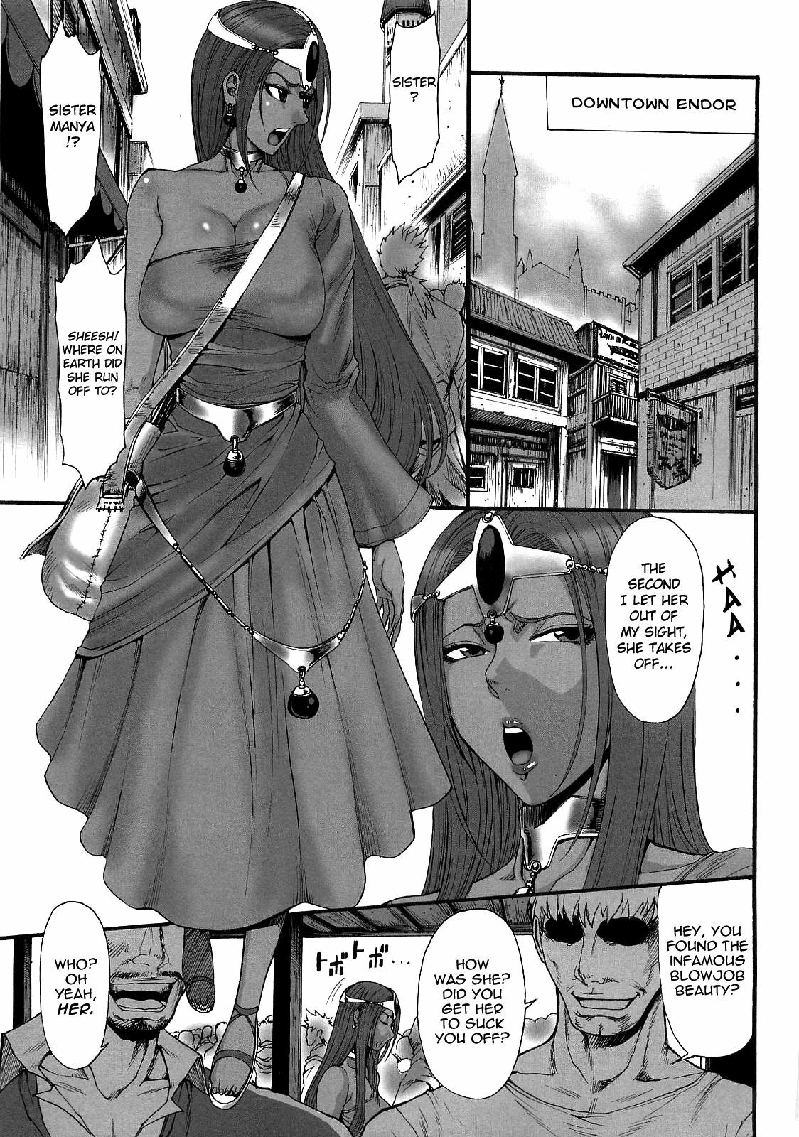 (COMIC1☆5) [Ozashiki (Sunagawa Tara)] Haruuri Maihime Injuu 2 | Prostitute Dancing Princess - Sex Beast 2 (Dragon Quest IV) [English] [Chocolate] page 18 full