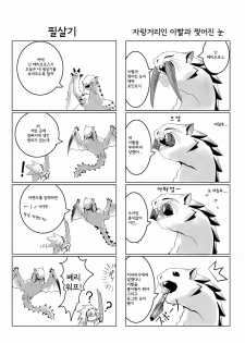(C79) [Momo no Page] hokakuni narimashita 3 (Monster Hunter) (korean) - page 23