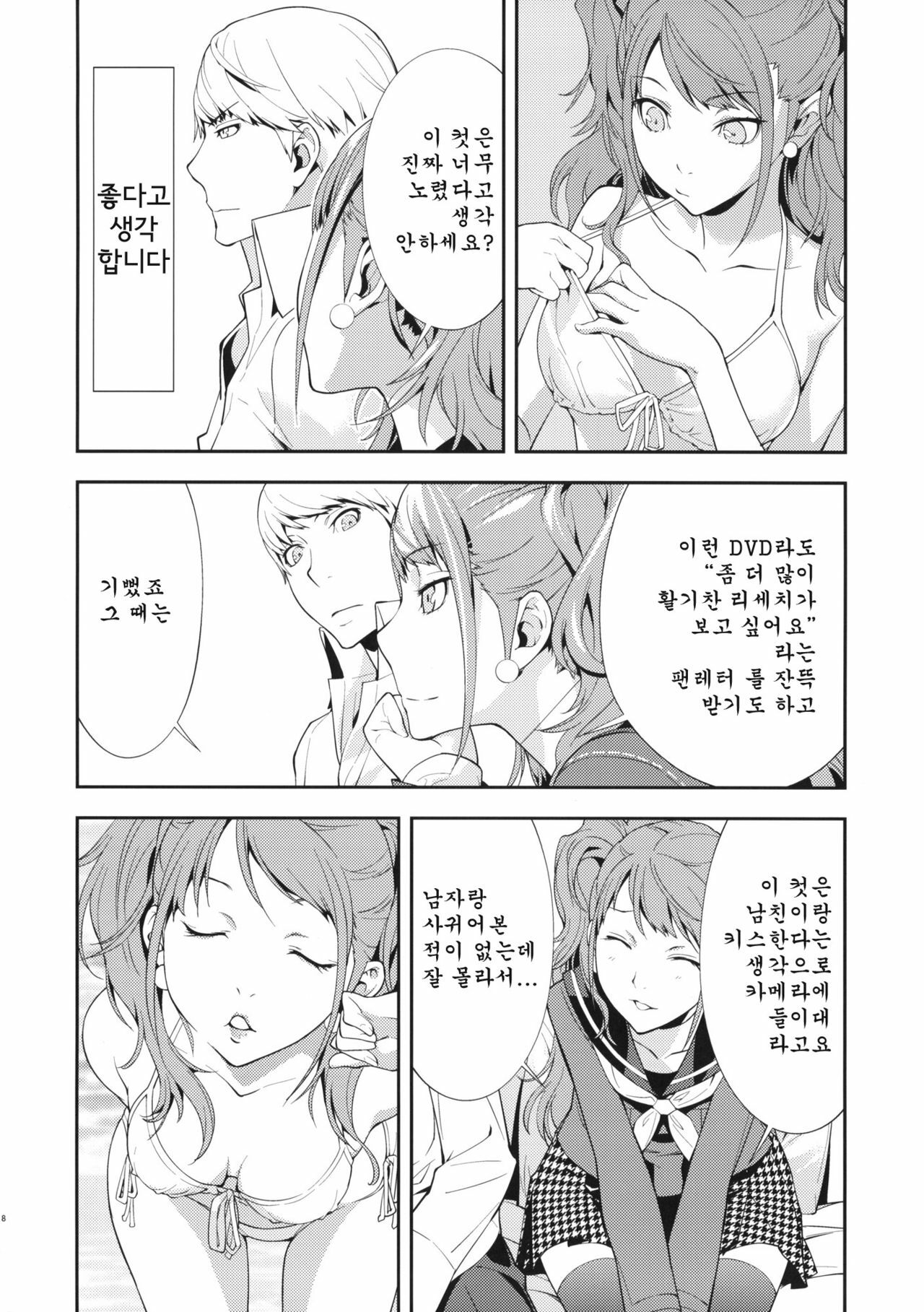 (C81) [Hapoi-Dokoro (Okazaki Takeshi)] Rise Sexualis (Persona 4) [Korean] [Team Arcana] page 9 full