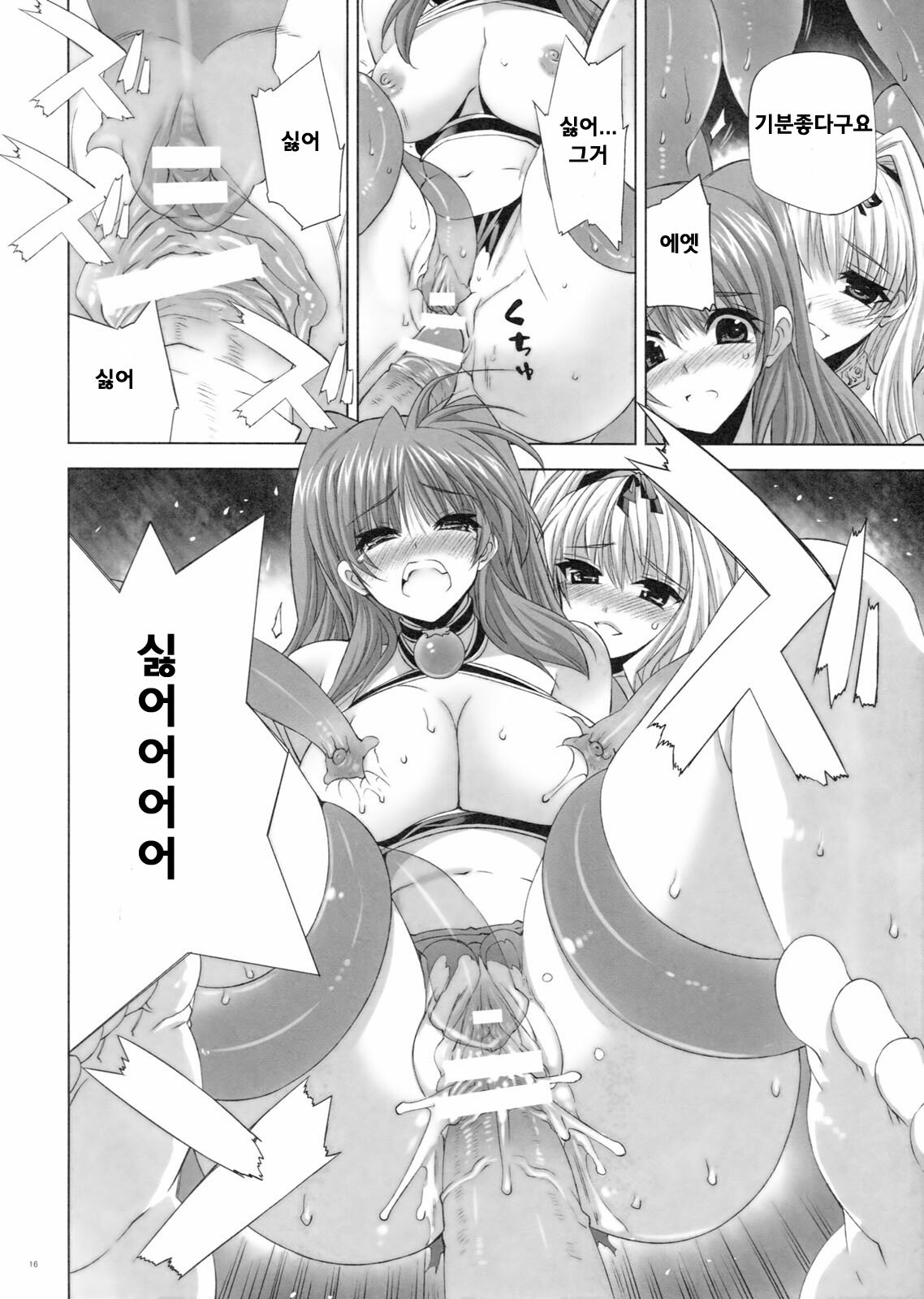 (C80) [FANTASY WIND (Shinano Yura, Minazuki Satoshi)] ENDLESS FIGHTERS (ToHeart2) [Korean] page 15 full