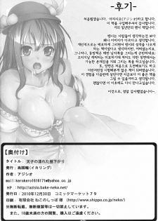 (C79) [Ikaring (Ajishio)] Tenshi no Nureta Hirusagari (Touhou Project) [Korean] - page 26