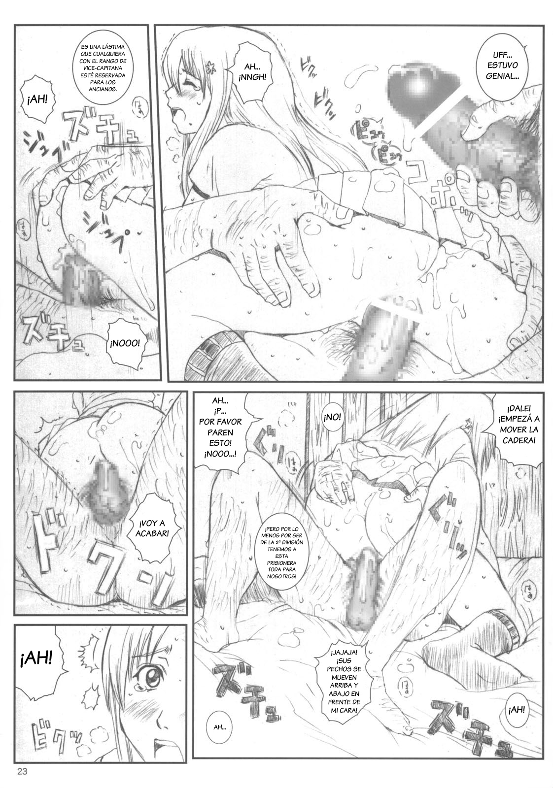 [Circle Kuusou Zikken (Munehito)] Kuusou Zikken Vol.6 (Bleach) [Spanish] {El nido del Cóndor} page 22 full