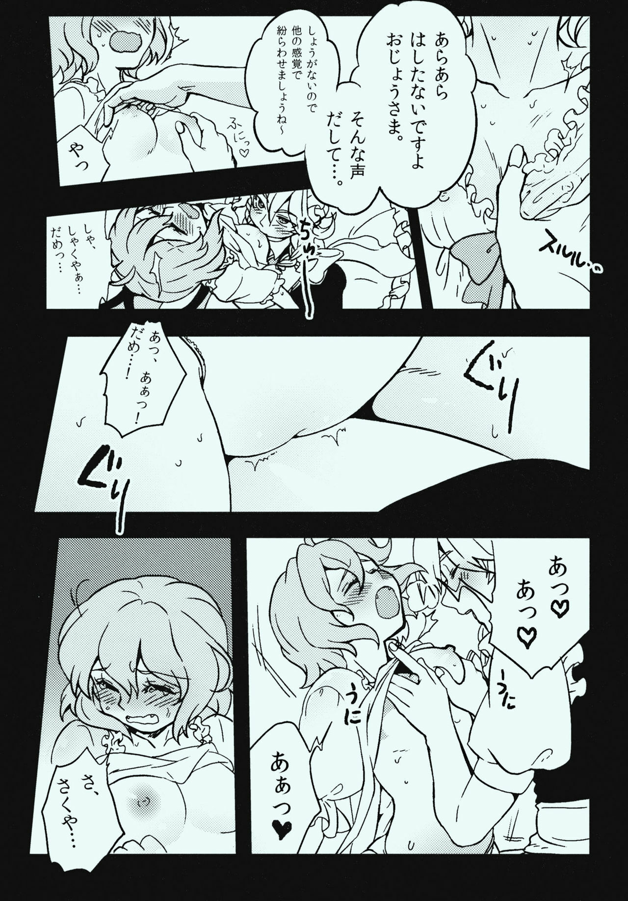 (C81) [S+y] She is a graceful beauty (Touhou Project) page 11 full