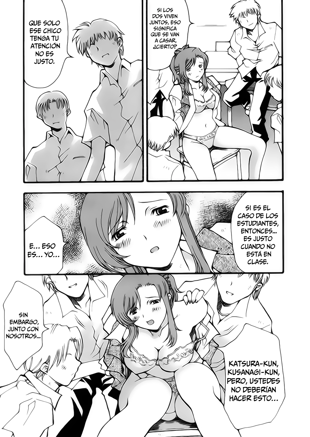 (C62) [Delta Box (Ishida Masayuki)] EXUP 6 (Onegai Teacher) [Spanish] page 6 full