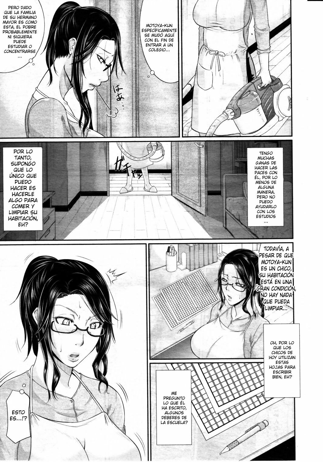 [Toguchi Masaya] Gishi no Stress Kaishouhou | El Método de la Cuñada Para Vencer el Estrés (COMIC MILF 2011-08 Vol. 2) [Spanish] page 3 full