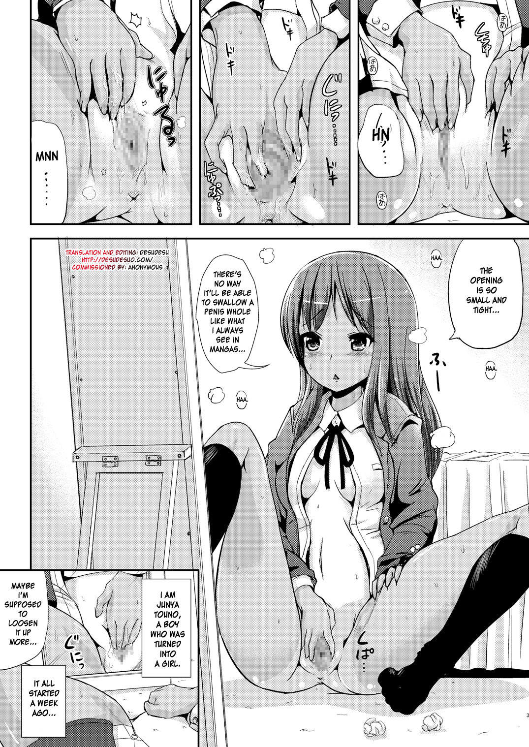 [L.P.E.G. (Marneko)] Asa Onna na Ore to Futanarikko Ojousama Zenpen [English] [desudesu] [Digital] page 2 full