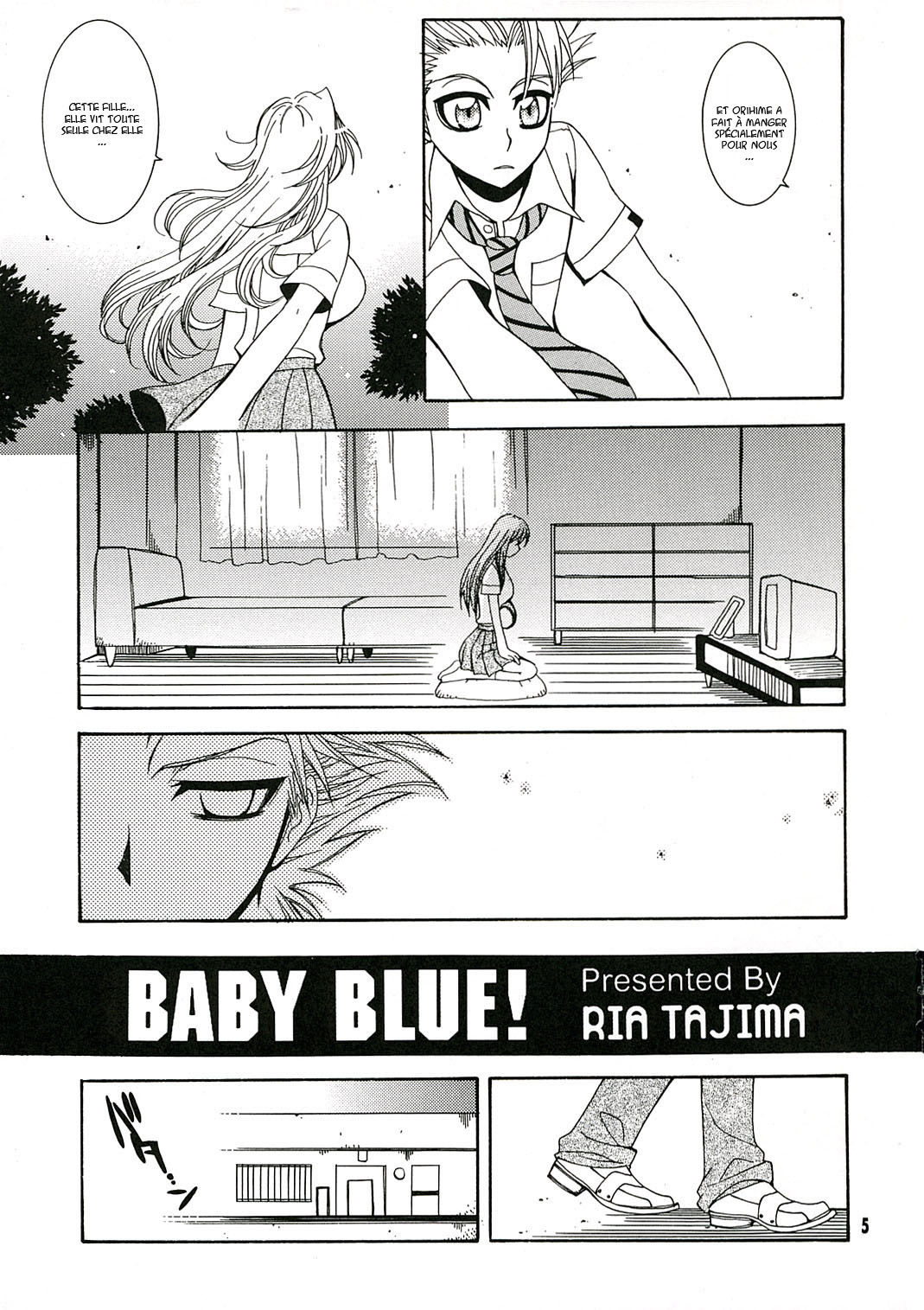 (C70) [SUBSONIC FACTOR (Tajima Ria)] BABY BLUE! (BLEACH) [French] page 4 full