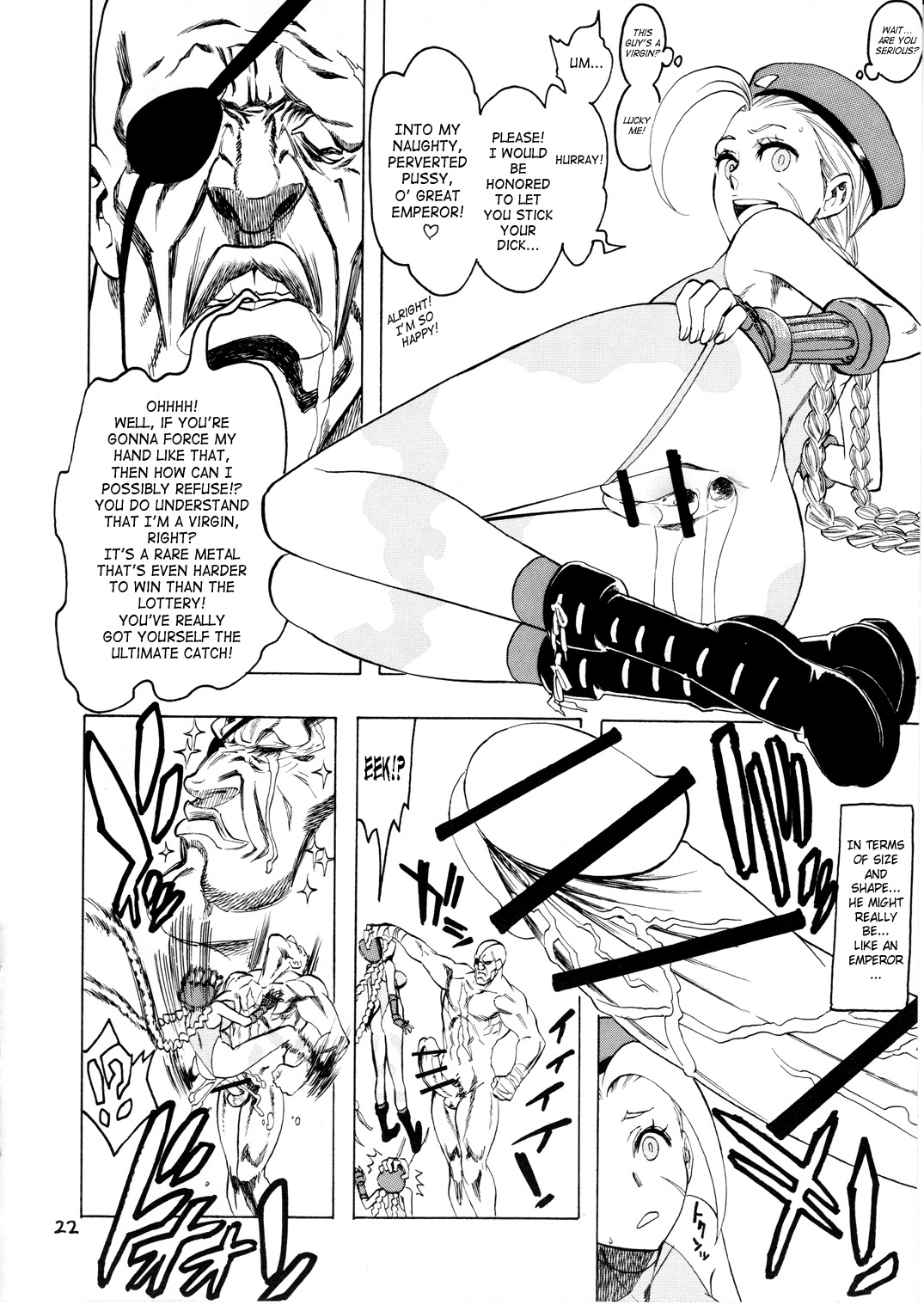 (SC45) [Torausa (nonjake)] Bokorareru Cammy | Cammy Beaten To A Pulp (Street Fighter) [English] [SaHa] page 21 full