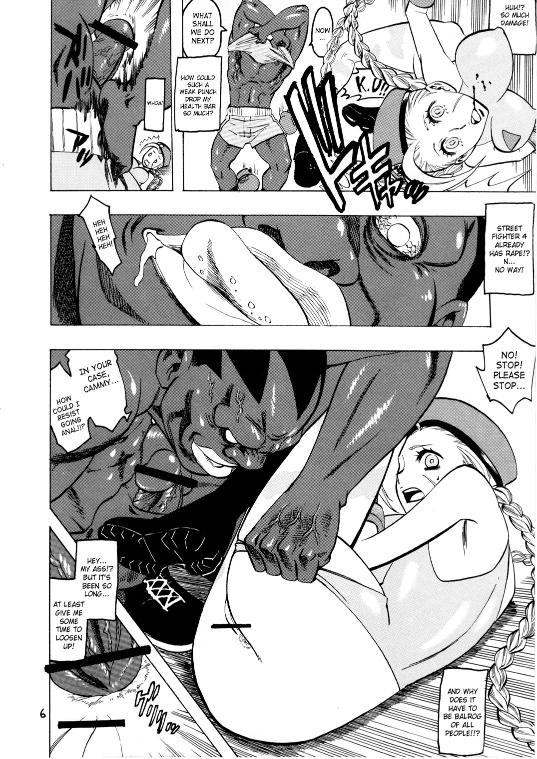 (SC45) [Torausa (nonjake)] Bokorareru Cammy | Cammy Beaten To A Pulp (Street Fighter) [English] [SaHa] page 5 full