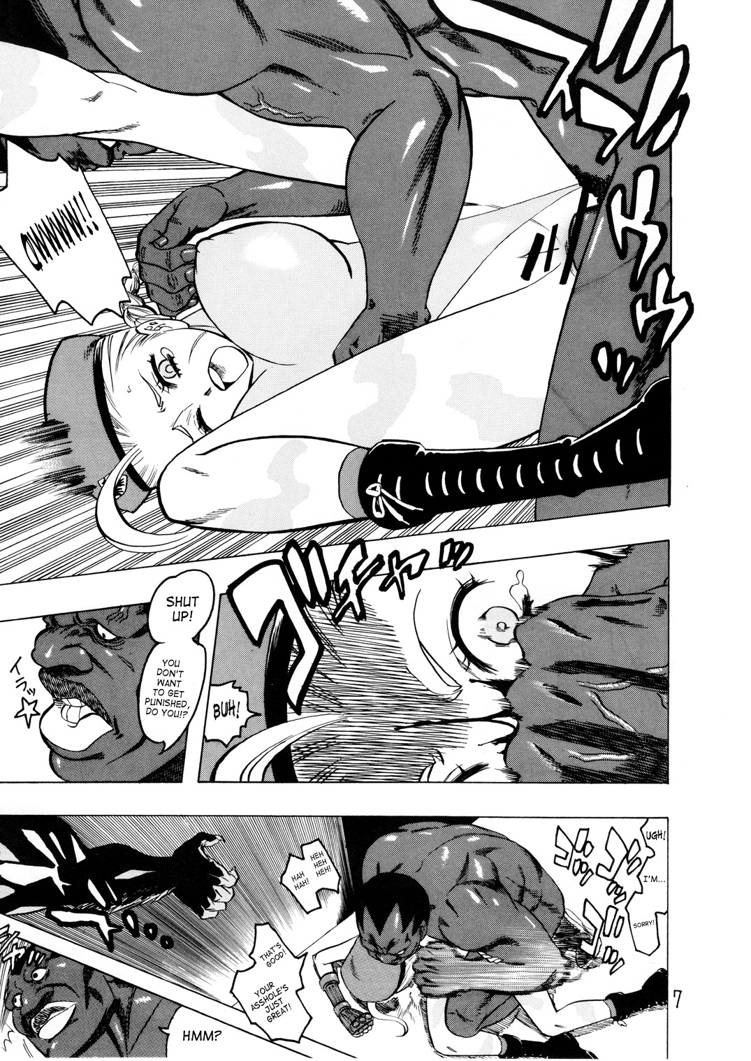 (SC45) [Torausa (nonjake)] Bokorareru Cammy | Cammy Beaten To A Pulp (Street Fighter) [English] [SaHa] page 6 full