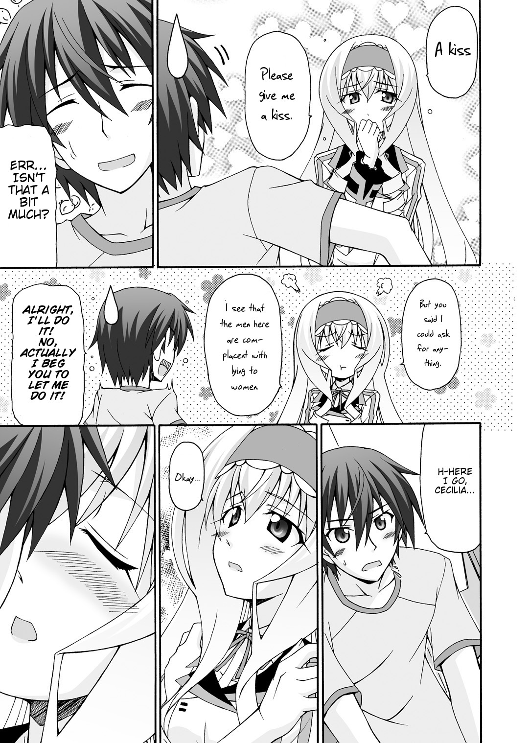 (C80) [Narashino Kaitoudan (Musasiya Chogenbo)] Cecilia ha Ichika-san no Oyome-san! | Cecilia is Ichika's Wife! (Infinite Stratos) [English] [life4Kaoru] page 10 full