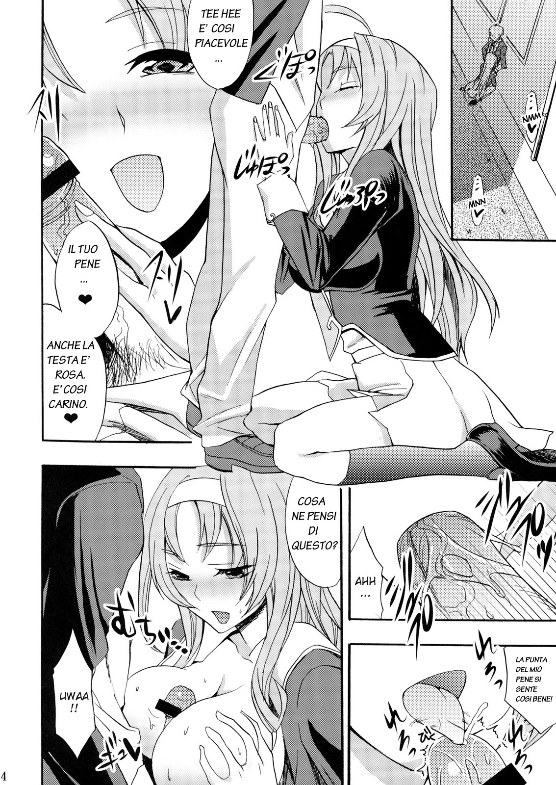 (SC49) [Otabe Dynamites (Otabe Sakura)] Glass Goshi Kiss (Star Driver) [Italian] [Dark_Oni] page 3 full