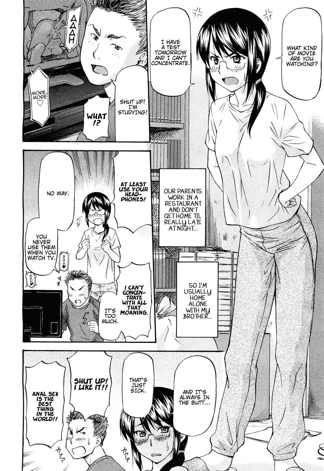 [Nagare Ippon] Datte Baka Nandamon | My Stupid Brother (COMIC Aun 2011-10) [English] [Munyu] page 2 full