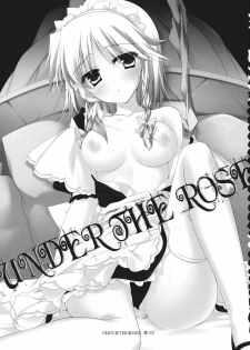 (C81) [FRAC (Motomiya Mitsuki)] UNDER THE ROSE (Touhou Project) - page 3