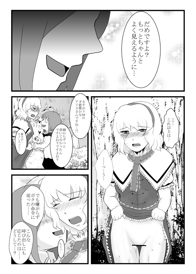 [Nodoka] 【リグル総攻め】リグル×アリス漫画とリグル×白蓮漫画 (Touhou Project) page 3 full