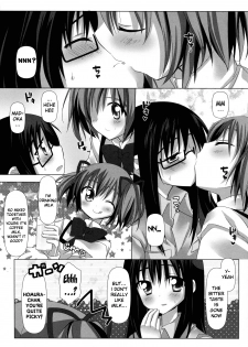 (C80) [Momo9 (Shiratama)] Binetsu Kiss | Feverish Kiss (Puella Magi Madoka Magica) [English] [Yuri-ism] - page 8