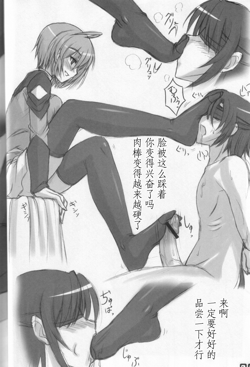 (C68) [Archetype (Akaza)] WO-AI NI-SO We love Over knee socks!! (Mobile Suit Gundam SEED DESTINY, ToHeart 2) [Chinese] 【黑条汉化】 page 7 full