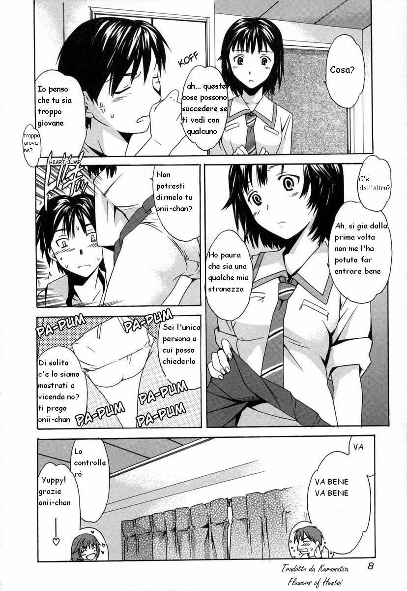 [Cuvie] Aimai | Adorable Sister (Midara na Soshitsu) [Italian] [Flowers of Hentai] page 6 full