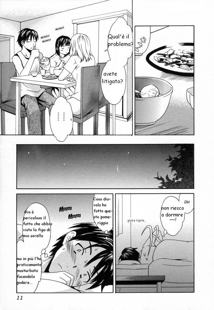 [Cuvie] Aimai | Adorable Sister (Midara na Soshitsu) [Italian] [Flowers of Hentai] page 9 full