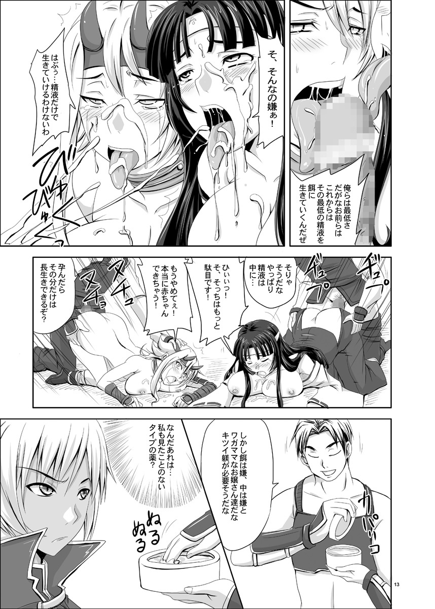 [Nozarashi (Nozarashi Satoru)] Hyakka Seihou, Hyakka Ryouran (Queen's Blade) [Digital] page 14 full