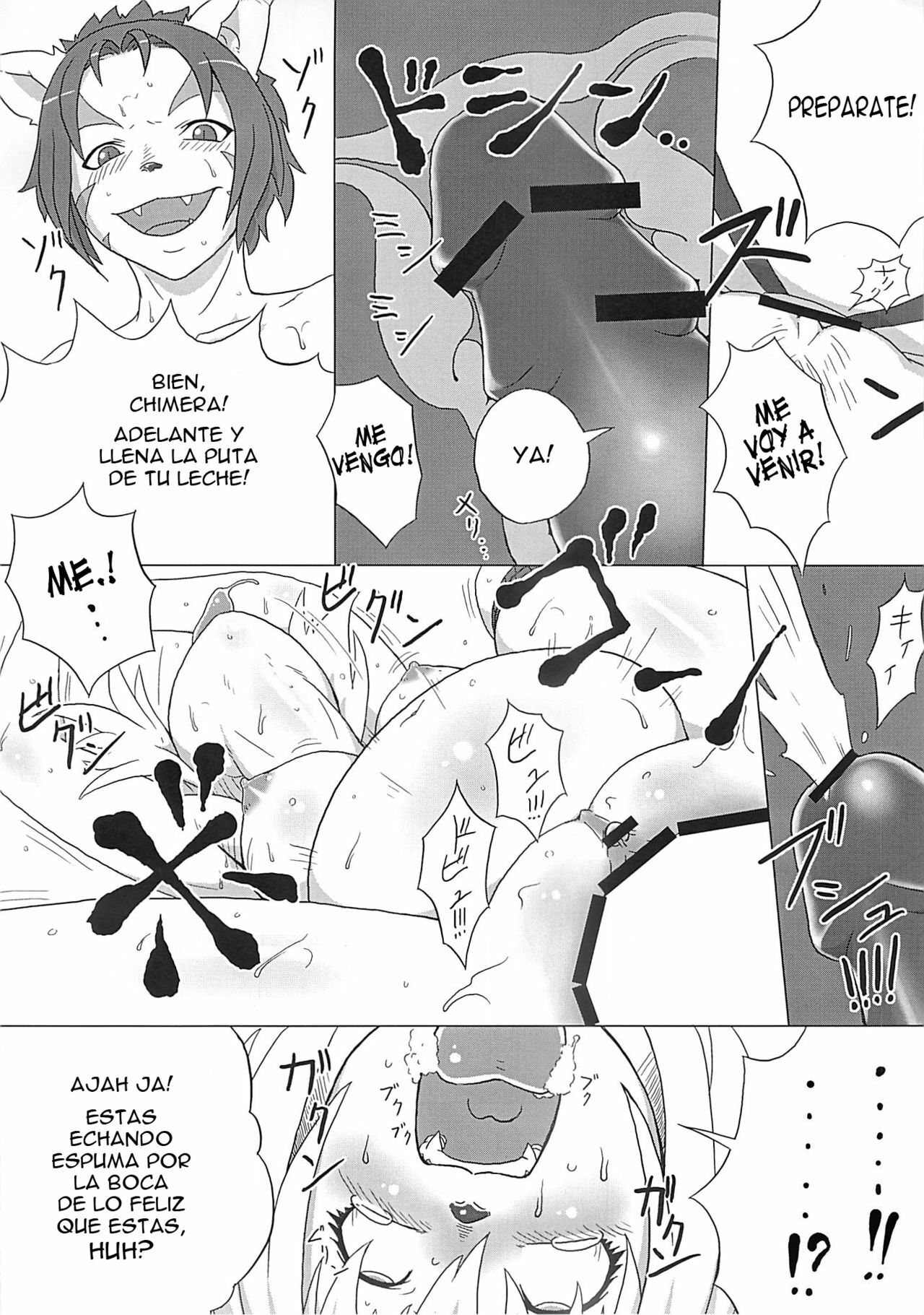 (C73) [Kezukuroi Kissa (Gochou)] Nande Mithra no 2 (Final Fantasy XI) [Spanish] [meiwow] page 15 full