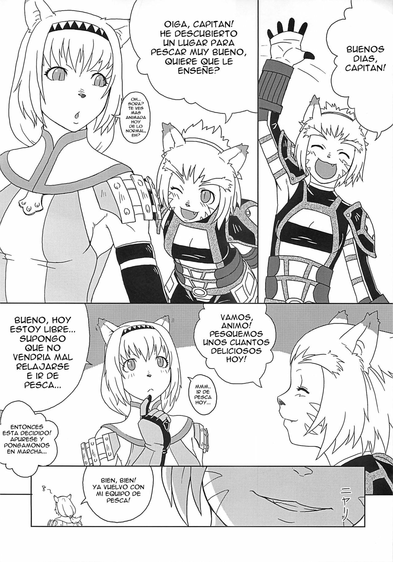 (C73) [Kezukuroi Kissa (Gochou)] Nande Mithra no 2 (Final Fantasy XI) [Spanish] [meiwow] page 5 full