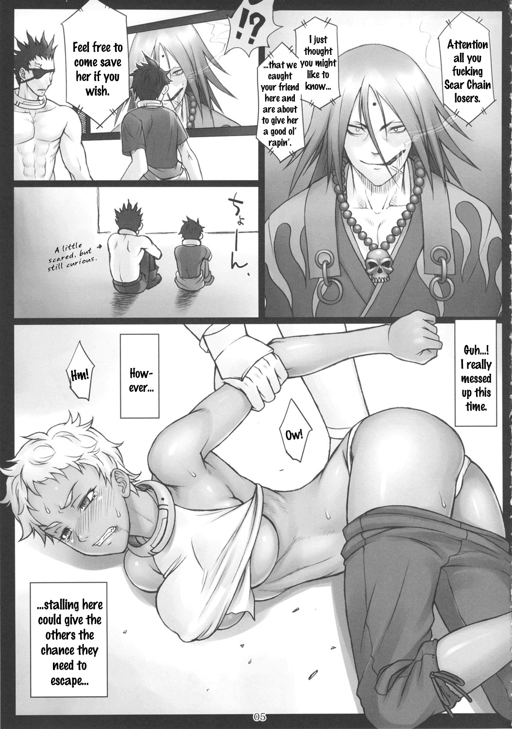 (C81) [Nagaredamaya (BANG-YOU)] Karako Hobaku | Karako's Capture (Deadman Wonderland) [English] page 4 full