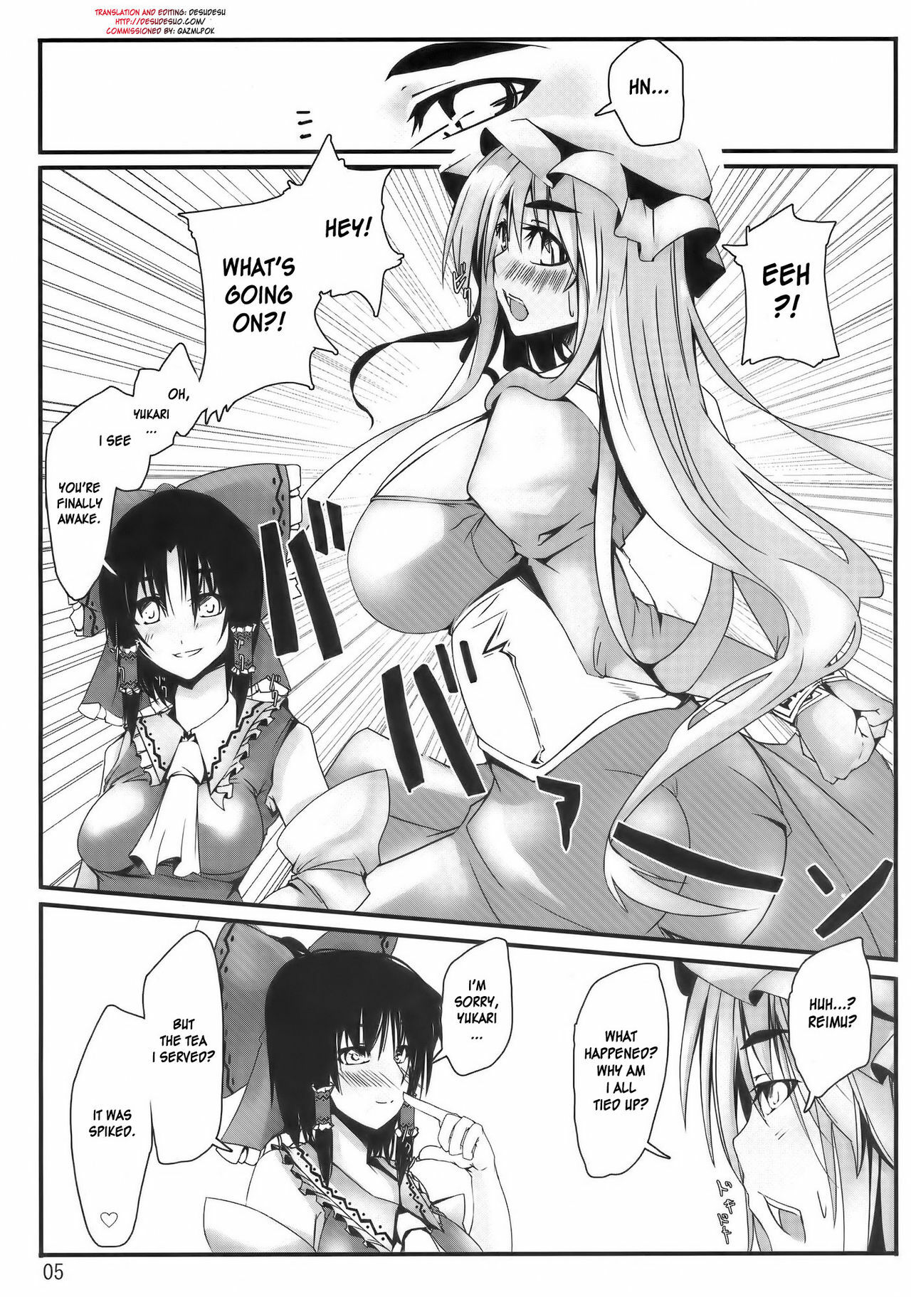 (Kouroumu 5) [Kara no Tsuki (Toono Yayoi)] Touhou Mousou Kyou 13 (Touhou Project) [English] [desudesu] page 5 full