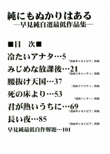[Hayami Jun] Jun ni mo Nukari wa Aru -Hayami Jun Jisen Saitei Sakuhinshuu- - page 4