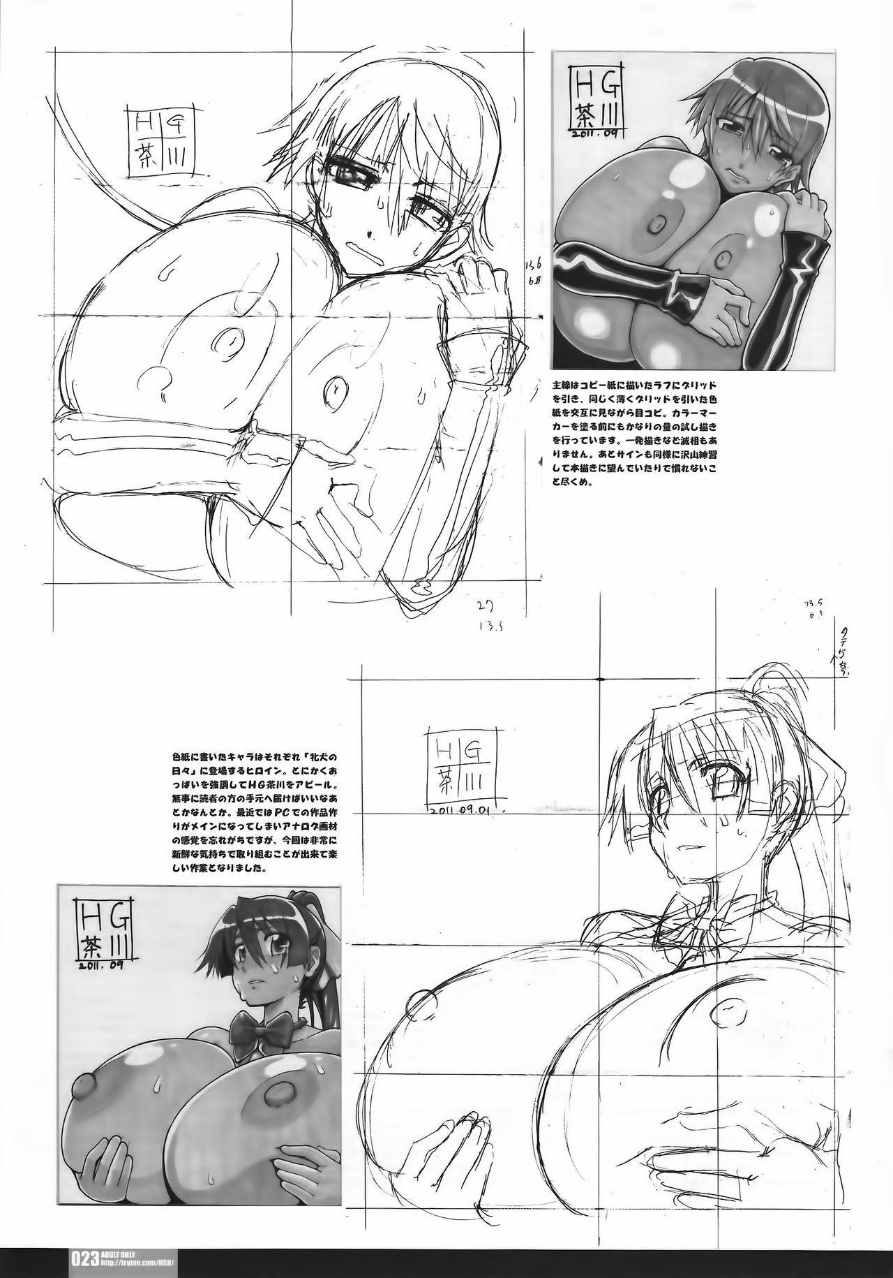 (C81) [HGH (HG Chagawa)] Pleated Gunner #24 - CharLaura (IS ) page 23 full