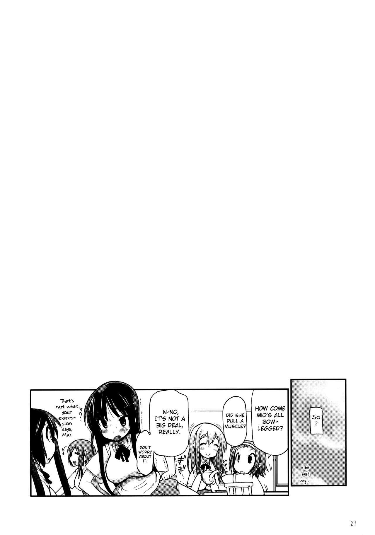 (Tora Matsuri 2010) [Matsumoto Drill Kenkyuujo (Naganoon, Kazumi Yoshiyuki)] Houkago ○○ Time (K-ON!) [English] [Chocolate] [Decensored] page 20 full