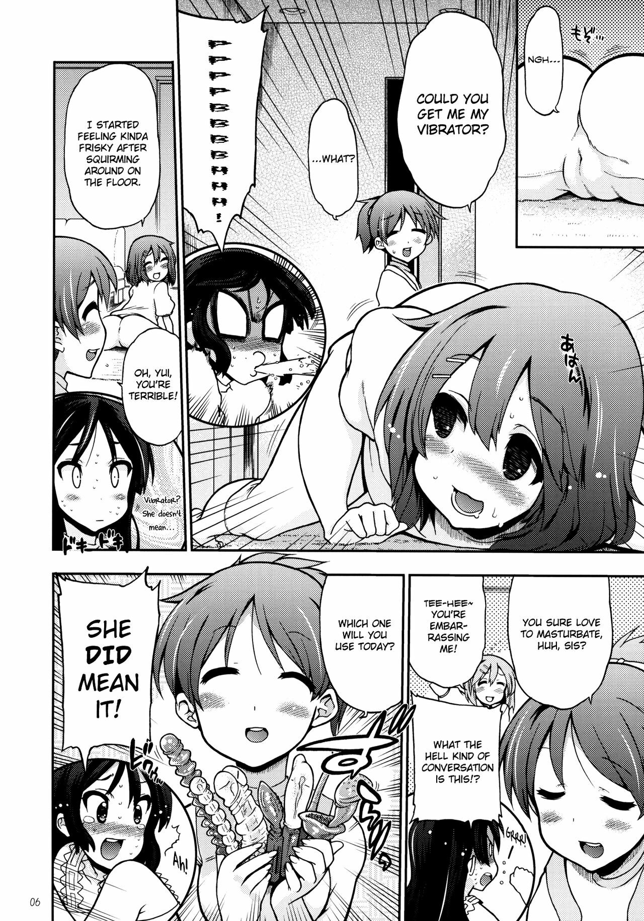 (Tora Matsuri 2010) [Matsumoto Drill Kenkyuujo (Naganoon, Kazumi Yoshiyuki)] Houkago ○○ Time (K-ON!) [English] [Chocolate] [Decensored] page 5 full