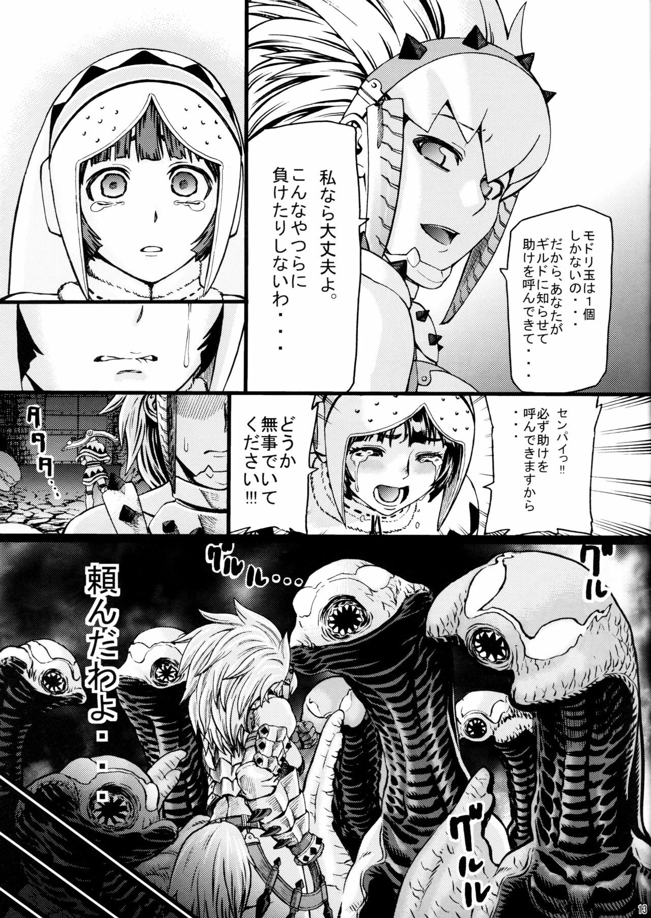 (C80) [Aodouhu (Neromashin)] Hunter farm (Monster Hunter) page 14 full