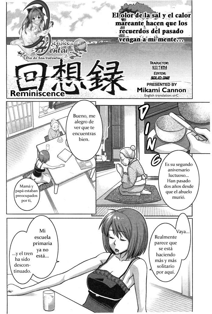 Reminiscense [Bibliotecahentai Scanlation] [ESP] page 3 full