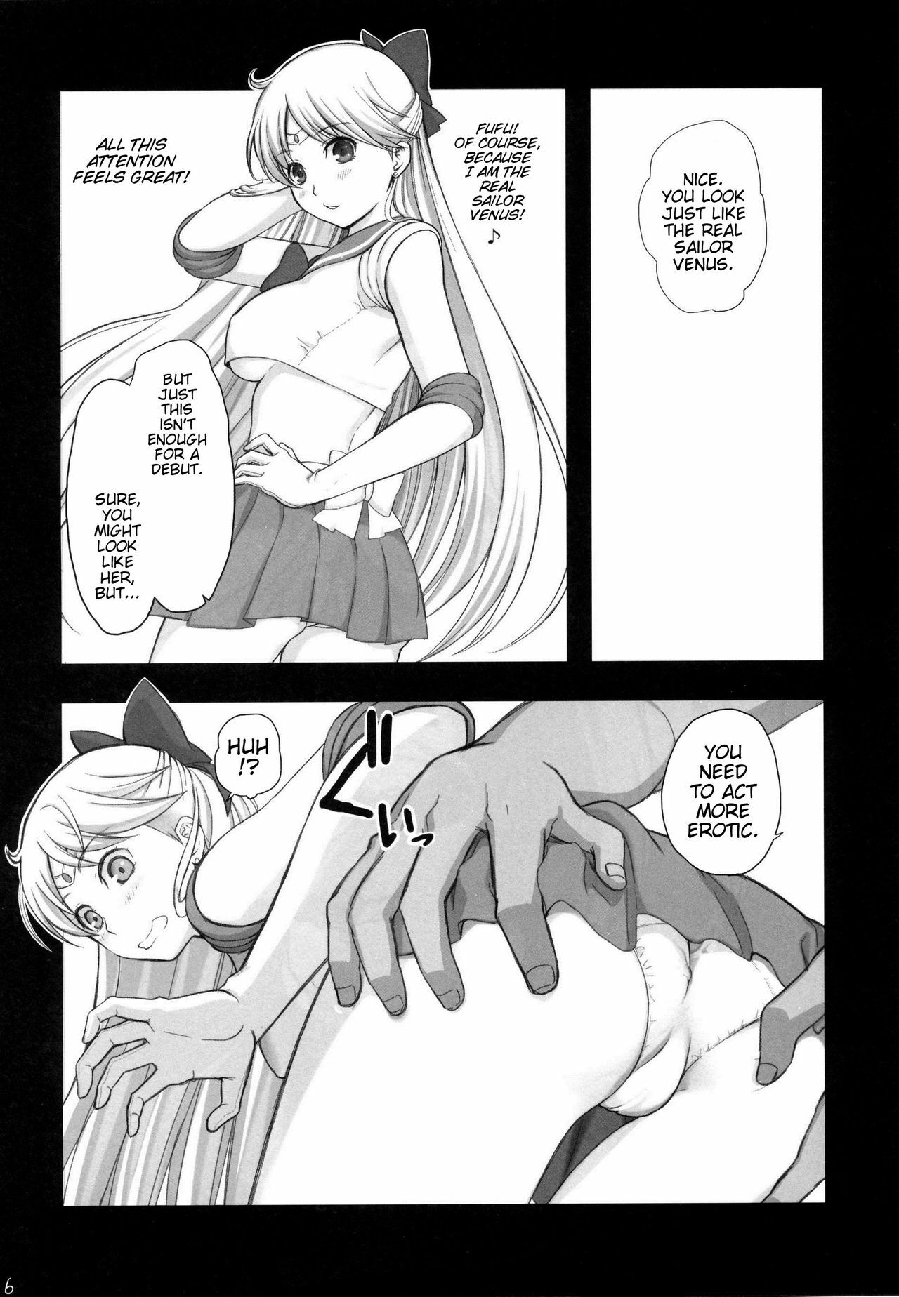 (C81) [Yamada Ichizoku. (Fukurokouji, Mokyu)] V Spot (Bishoujo Senshi Sailor Moon) [English] {doujin-moe.us} page 5 full