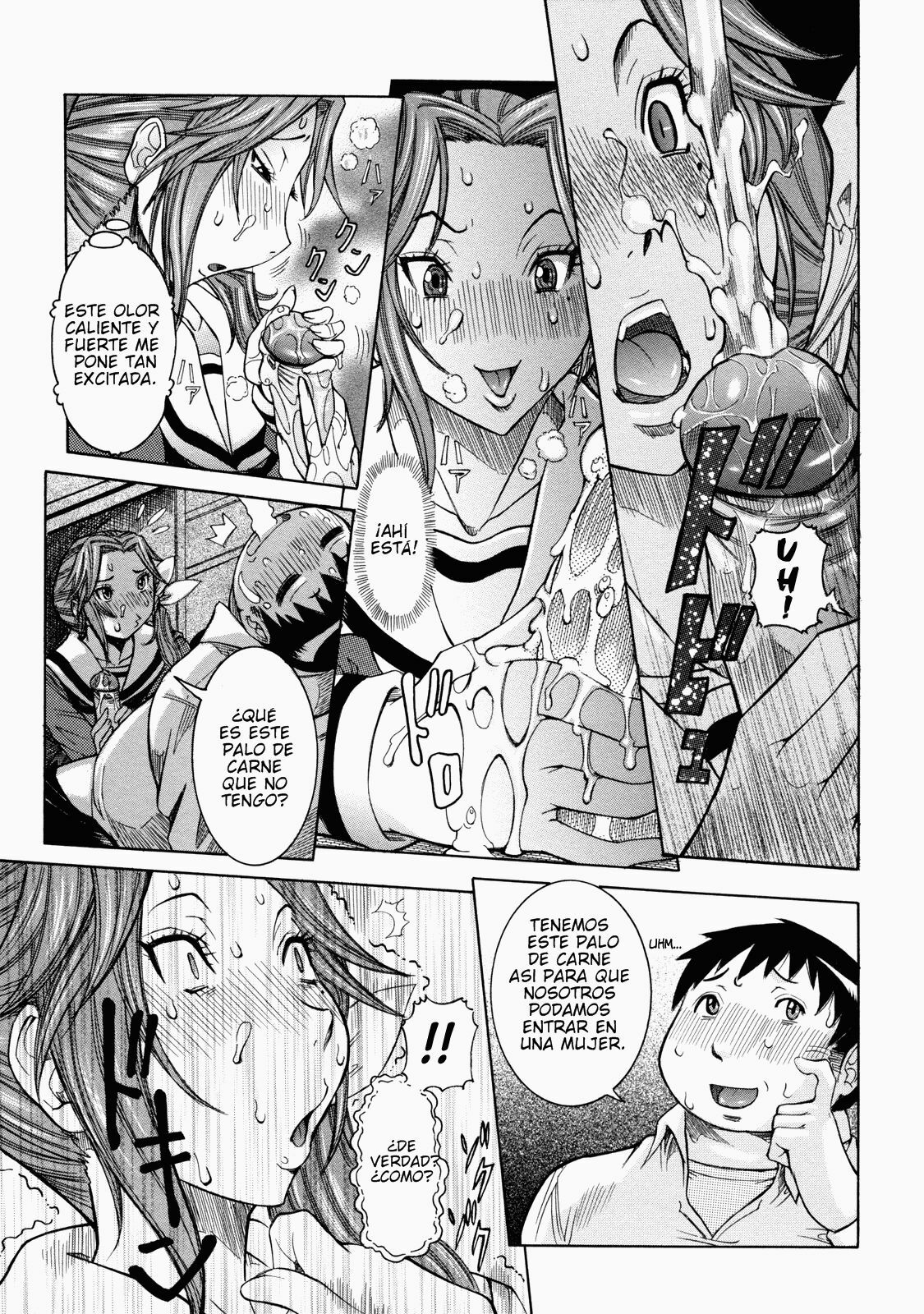 [Nico Pun Nise] Nenchaku Taishitsu - Sticky Constitution [Spanish] [Greed No Fansub] page 114 full