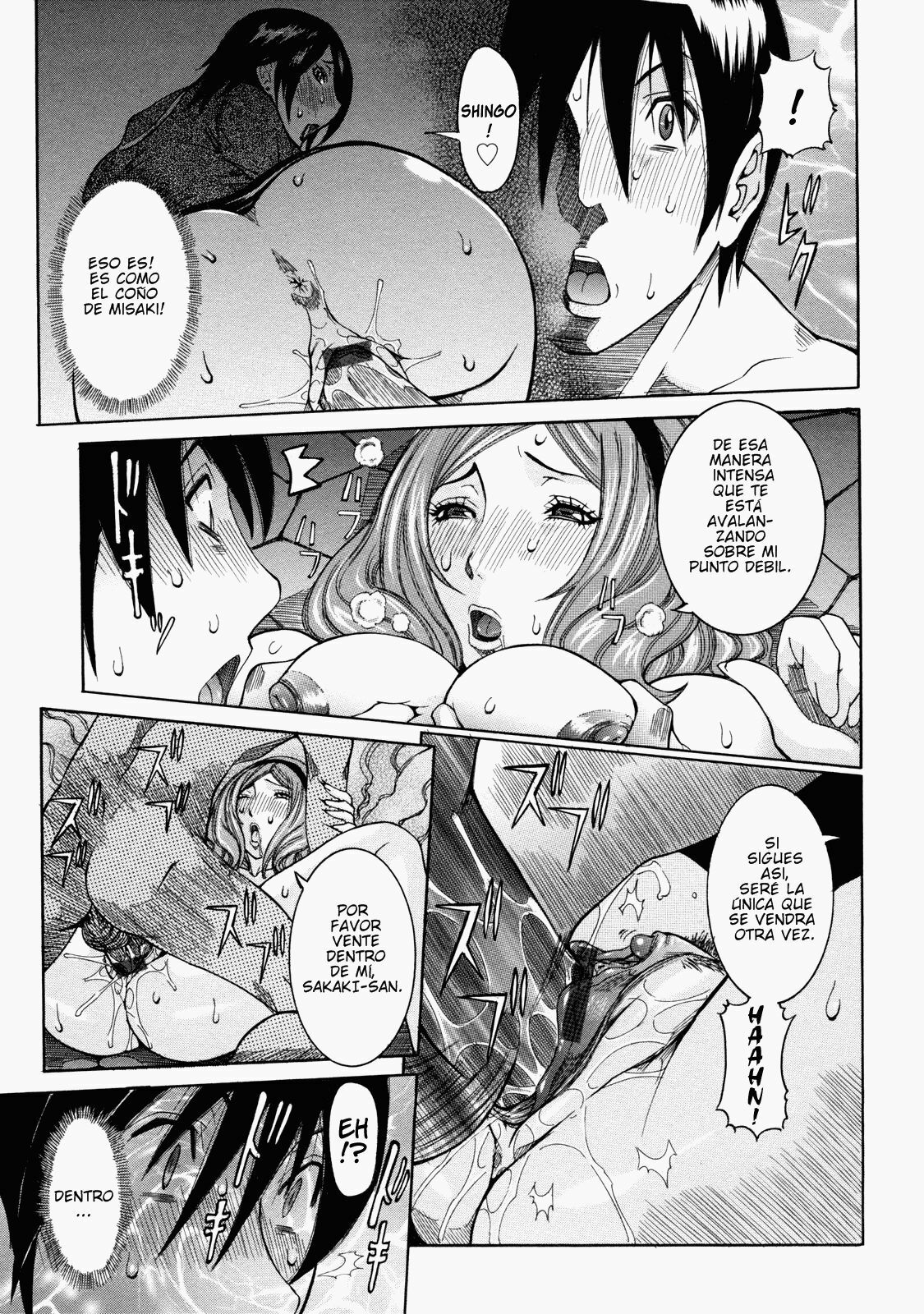 [Nico Pun Nise] Nenchaku Taishitsu - Sticky Constitution [Spanish] [Greed No Fansub] page 156 full