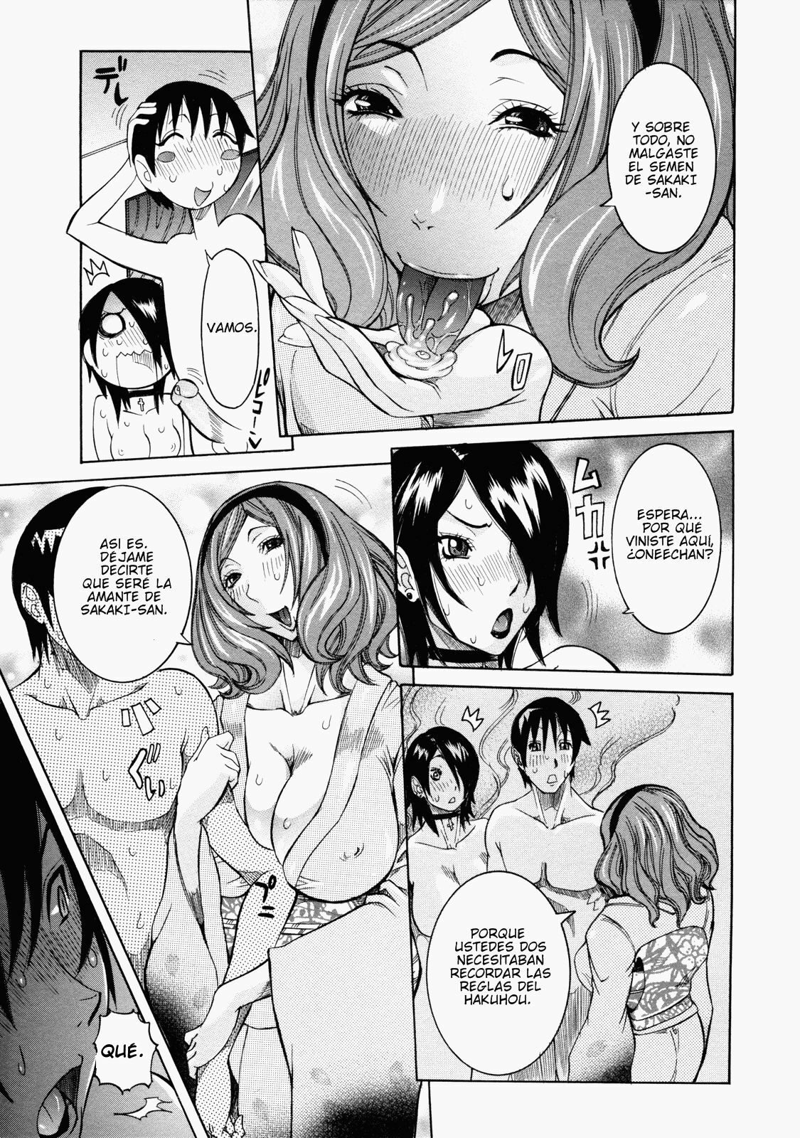 [Nico Pun Nise] Nenchaku Taishitsu - Sticky Constitution [Spanish] [Greed No Fansub] page 198 full