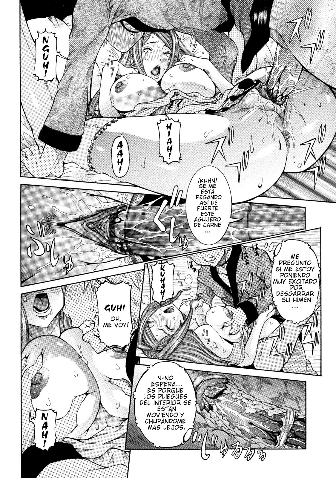 [Nico Pun Nise] Nenchaku Taishitsu - Sticky Constitution [Spanish] [Greed No Fansub] page 40 full