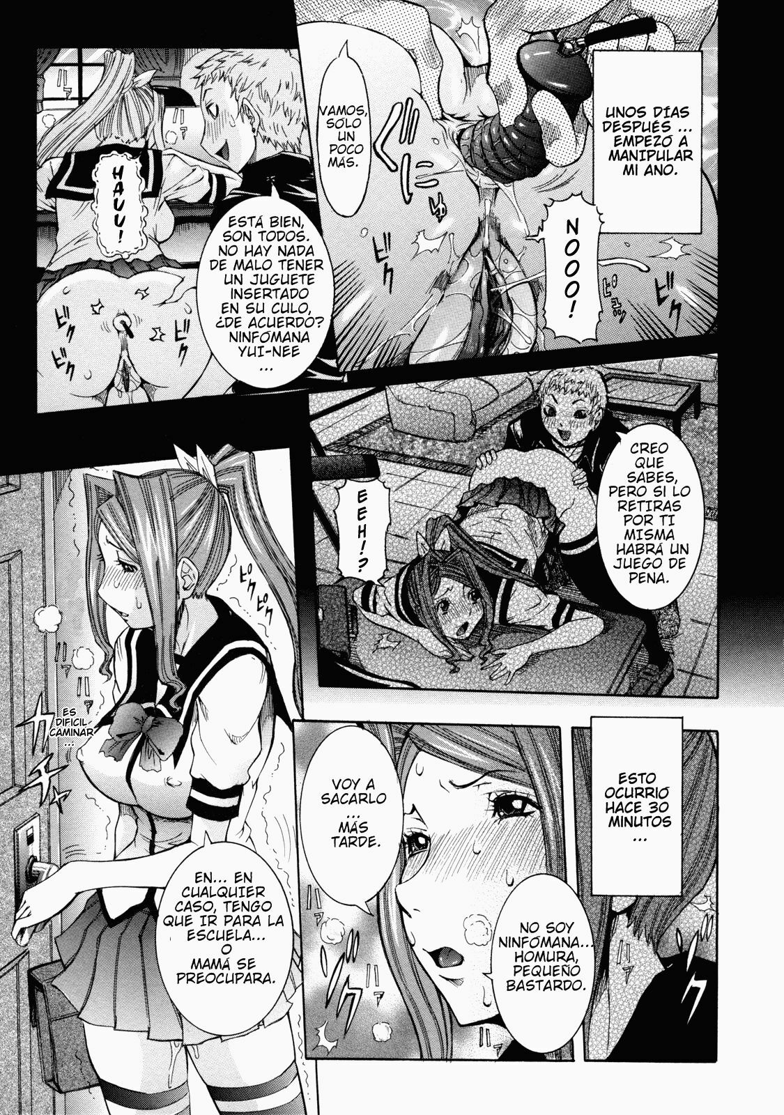 [Nico Pun Nise] Nenchaku Taishitsu - Sticky Constitution [Spanish] [Greed No Fansub] page 52 full