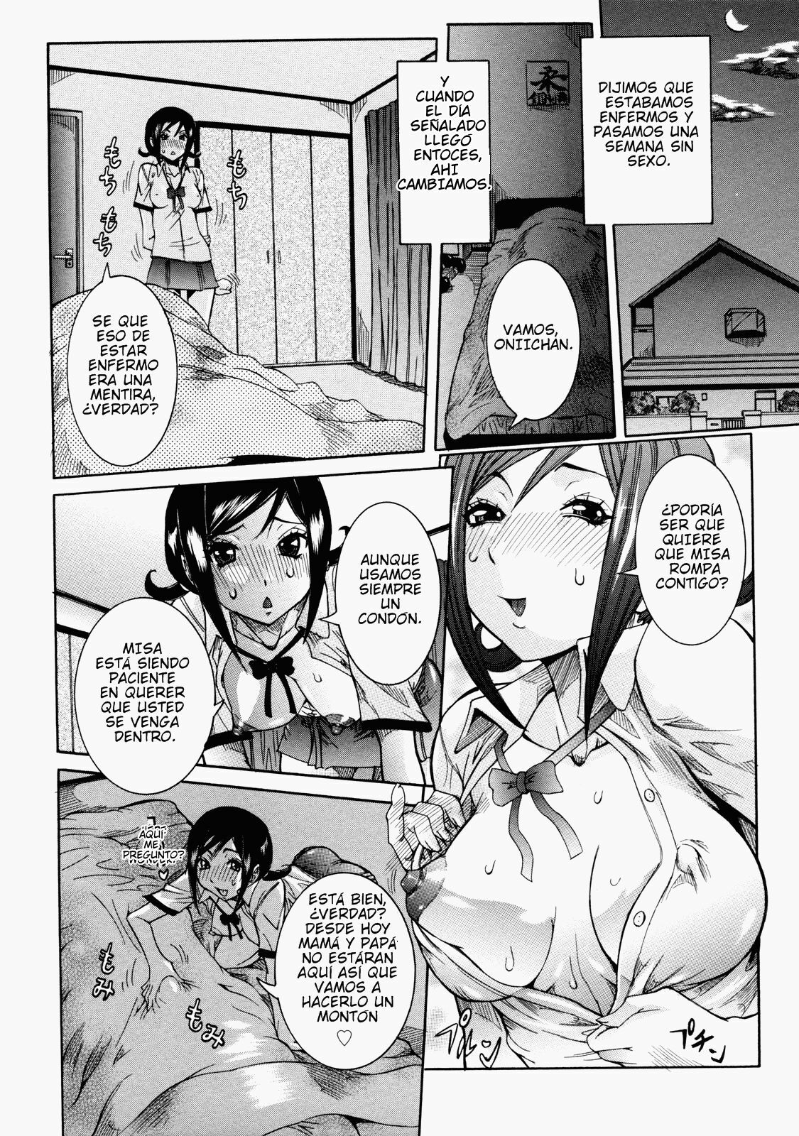 [Nico Pun Nise] Nenchaku Taishitsu - Sticky Constitution [Spanish] [Greed No Fansub] page 80 full