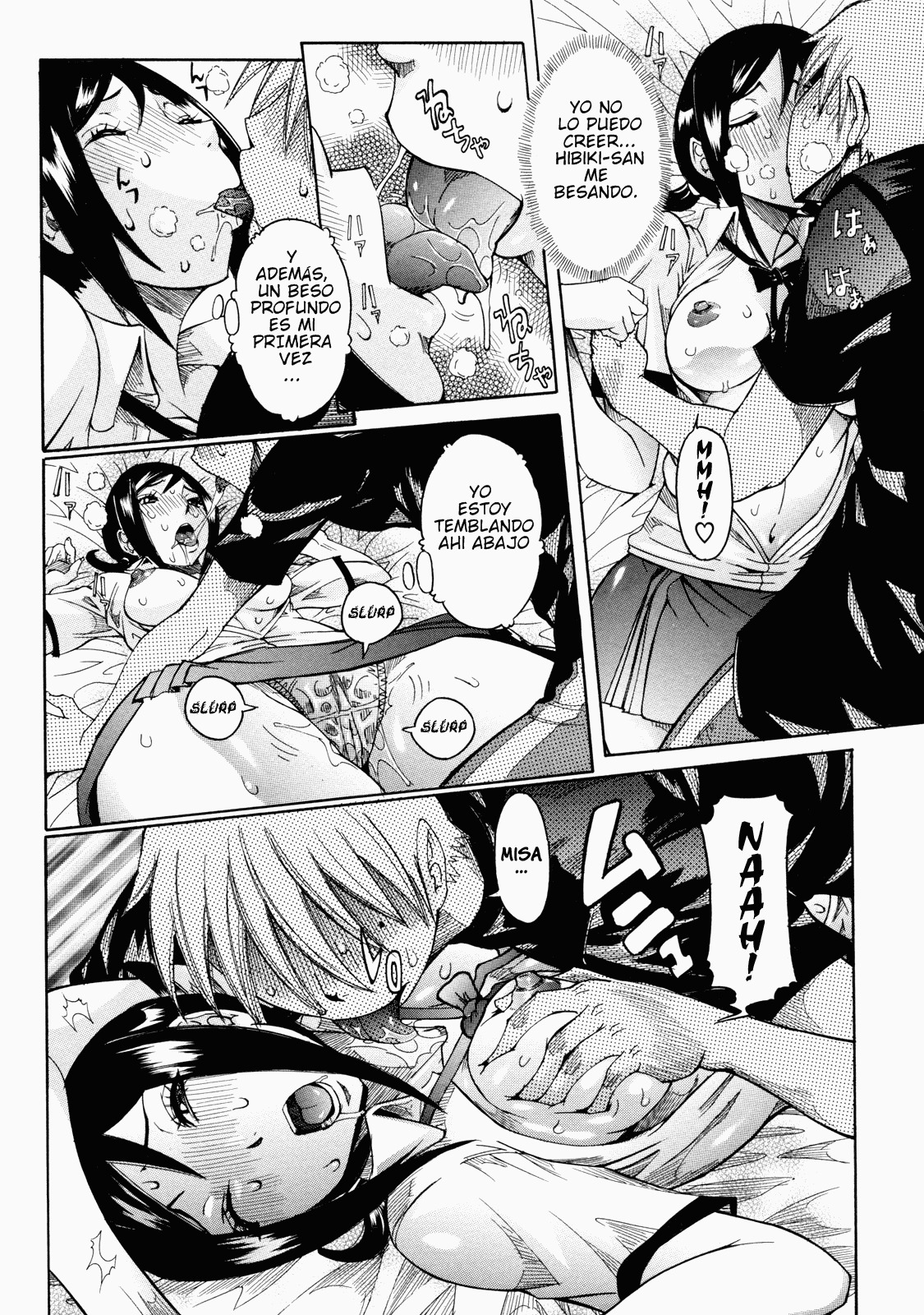 [Nico Pun Nise] Nenchaku Taishitsu - Sticky Constitution [Spanish] [Greed No Fansub] page 82 full