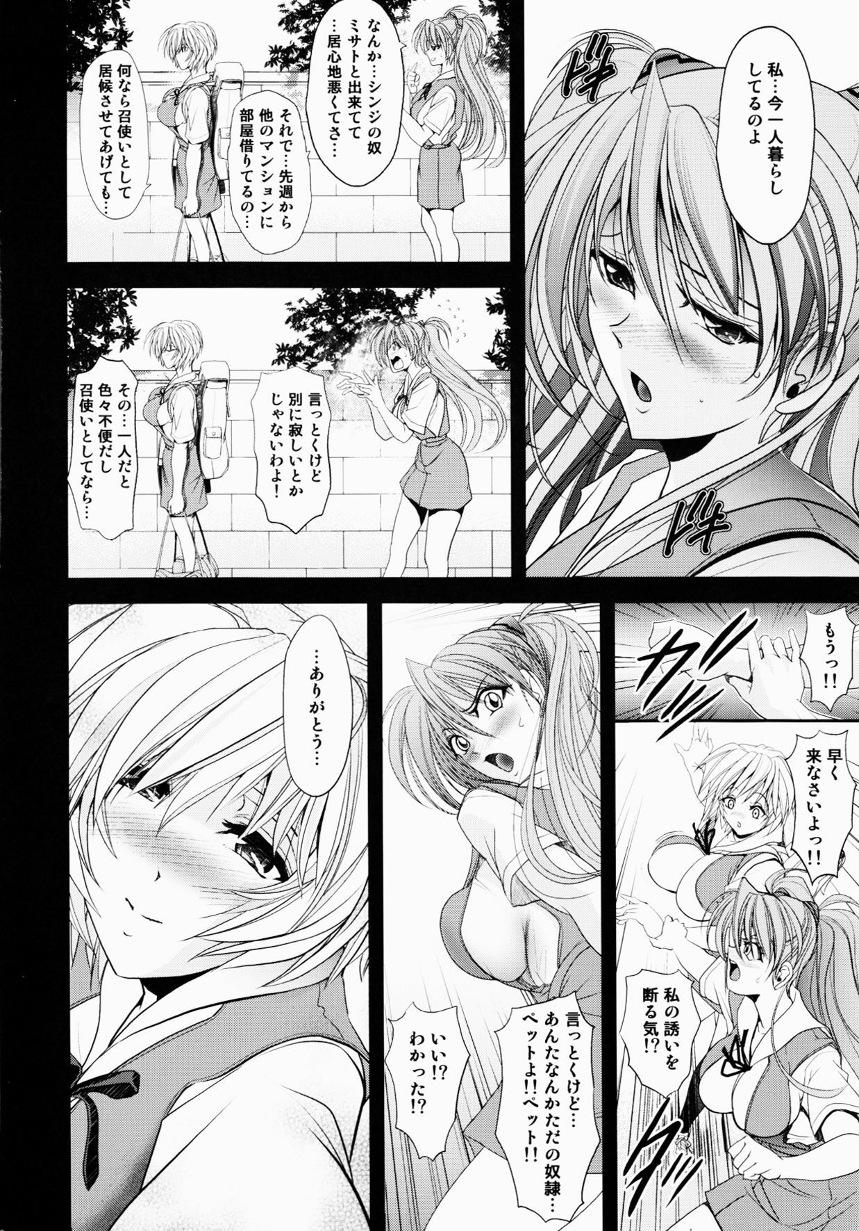 (C81) [Kawaraya Honpo (Kawaraya A-ta)] Okaerinasai (Neon Genesis Evangelion) page 10 full