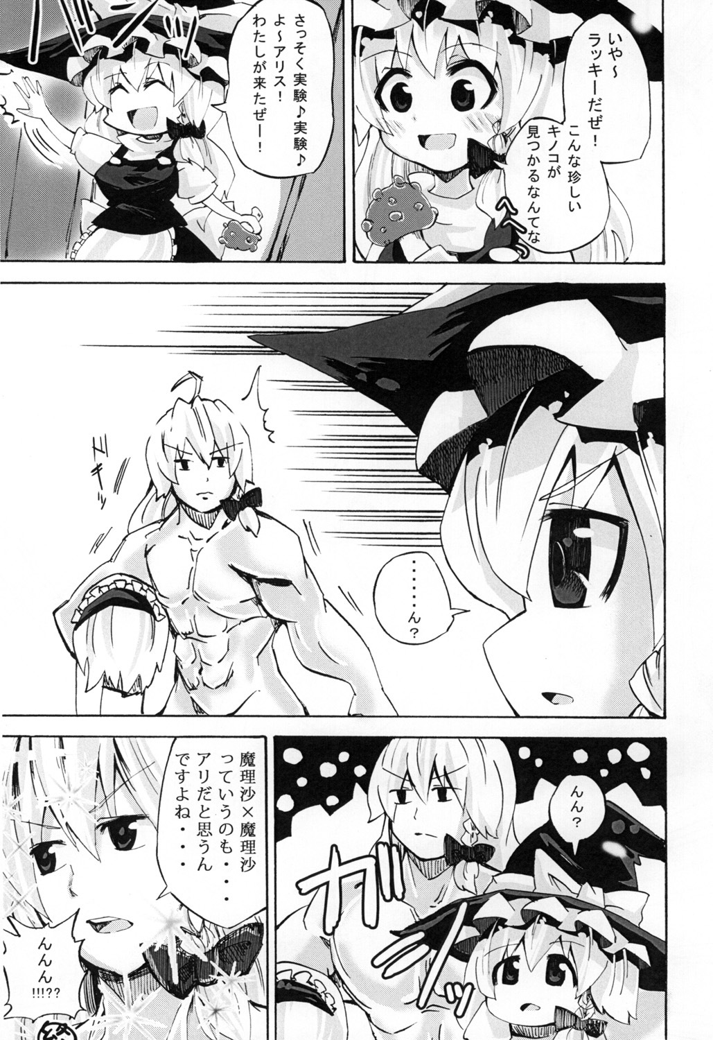 [Pompom Honganji (Neni Hitsuji, Ara)] Gorogoro Alice-san (Touhou Project) page 11 full