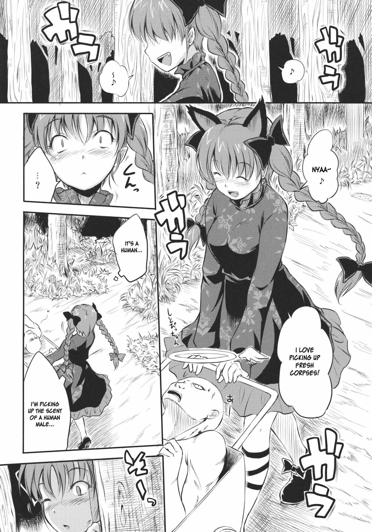 (Reitaisai 8) [Avion Village F (Fechi)] Neko no Kimochi. (Touhou Project) [English] [desudesu] page 5 full