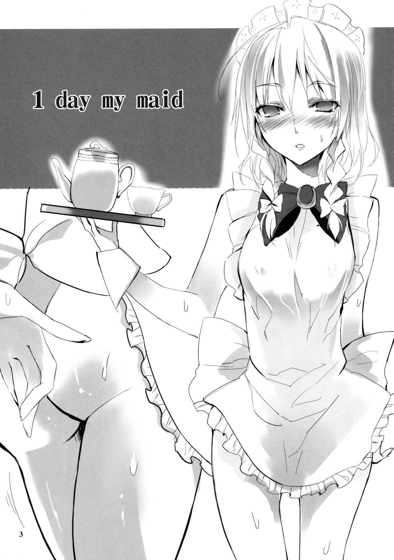 (Touhou Kamuisai 4) [KOTI (A Toshi)] 1 day my maid (Touhou Project) page 3 full