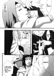 (C80) [Karakishi Youhei-dan Shinka (Sunahara Wataru)] Saboten Campus (Naruto) [Portuguese-BR] - page 11